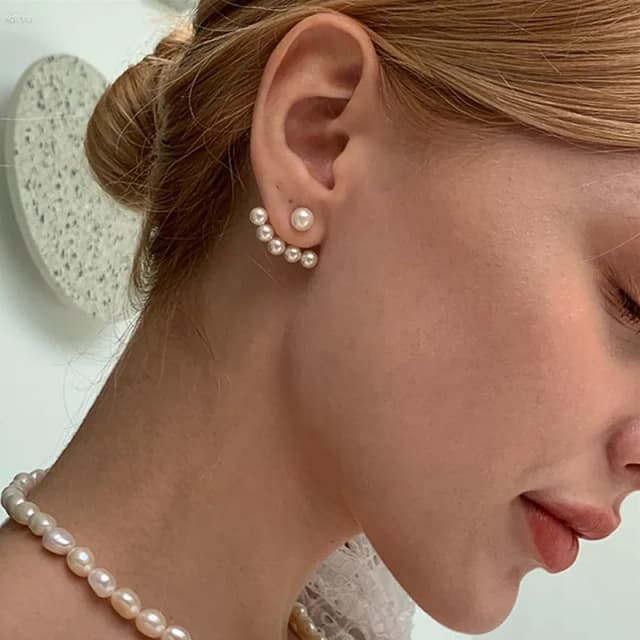 Nuevos pendientes de perlas de imitación para mujer, pendientes de estrellas de circón de cristal geométrico, joyería para fiesta de cumpleaños y banquete para niñas