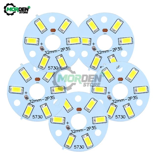 10 Uds 3W 5730 diodo emisor de LED SMD Panel de lámpara de resaltado tablero de luz LED blanco