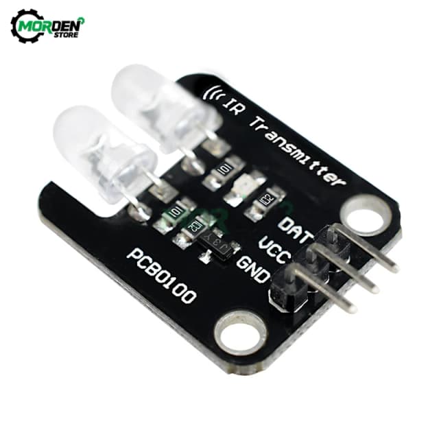 Módulo transmisor bidireccional infrarrojo de 2 vías, 5V, para Control remoto de comunicación infrarroja para Arduino