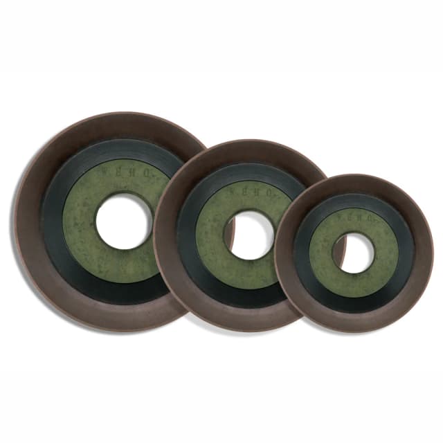 Muela abrasiva para hoja de sierra Circular de carburo de tungsteno, rastrillo de disco de molienda, ángulo frontal en amoladora afiladora CNC