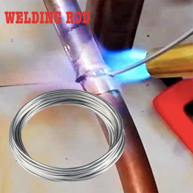 Varillas de soldadura de electrodos universales de cobre y aluminio, alambre de soldadura de fácil fusión para acero, cobre, aluminio, hierro, soldadura de refrigerador