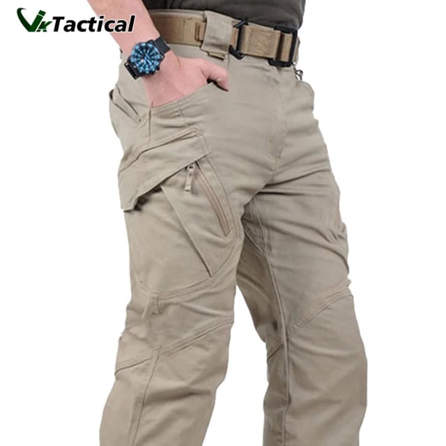 Pantalones de carga tácticos de ciudad, pantalones clásicos para senderismo al aire libre, senderismo, pantalones tácticos del ejército, pantalones militares de camuflaje con múltiples bolsillos
