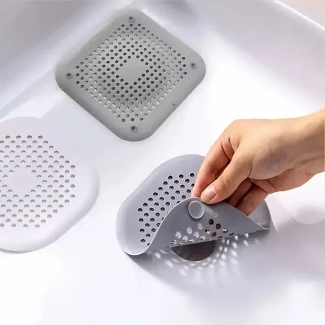 Tapón de tapón para alcantarillado de cocina, filtro de agua de silicona para suelo de baño, accesorios para el hogar, drenaje de ducha, recogedor de pelo, colador de fregadero