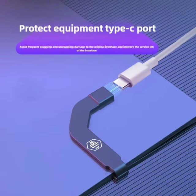 Adaptador de puerto de carga del convertidor de conector universal tipo C