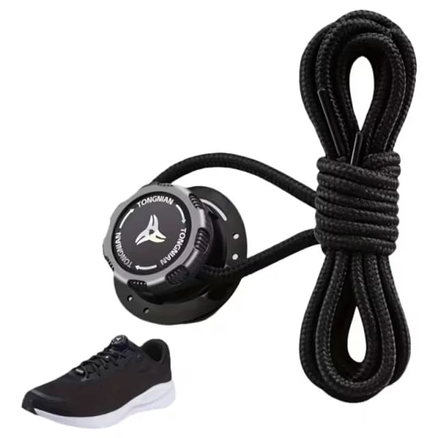 1 Par de Cierres de Zapatos Sin Cordones - Hebillas Giratorias para Zapatos Deportivos y de Exterior - Diseño Unisex de Ajuste Rápido - Preinstalados
