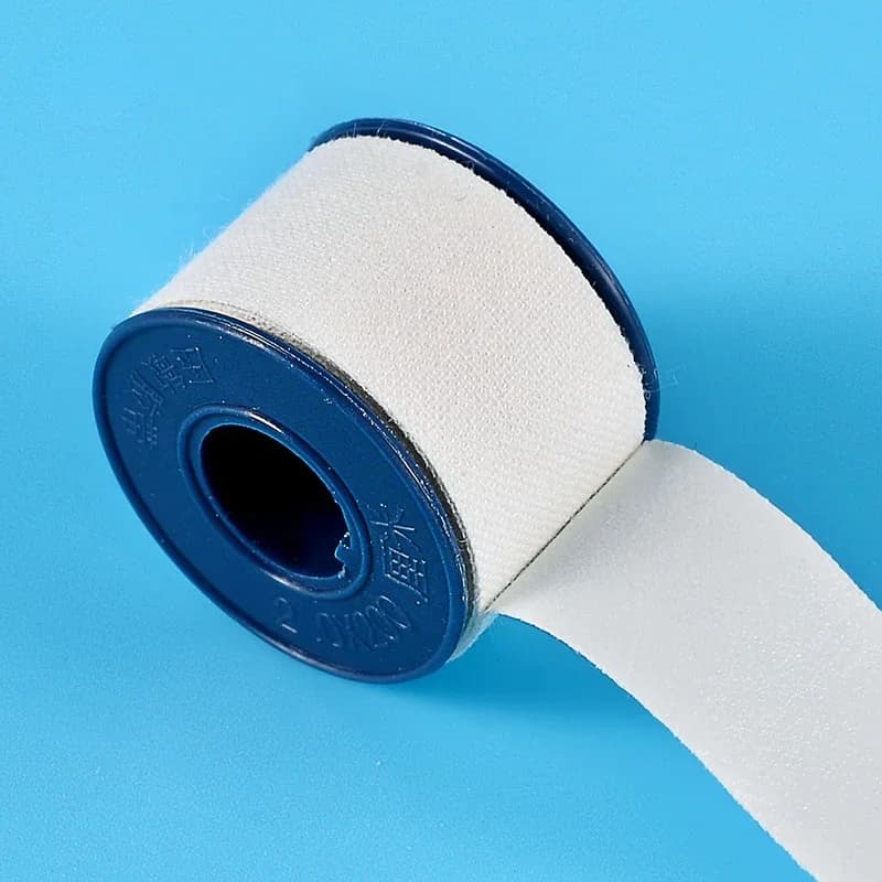 5 rollos de cinta transpirable de 2cm x 2m, cinta de presión médica, vendaje para heridas, botiquín de primeros auxilios de emergencia (sin pegar a la piel)