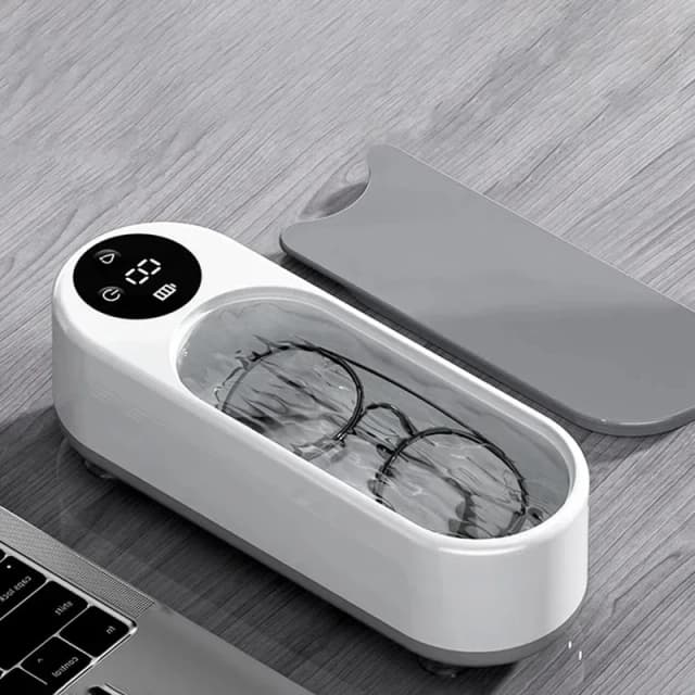 Limpiador de Gafas de Alta Frecuencia - 1 Unidad, Máquina de Limpieza Inalámbrica Multiusos para Gafas y Accesorios