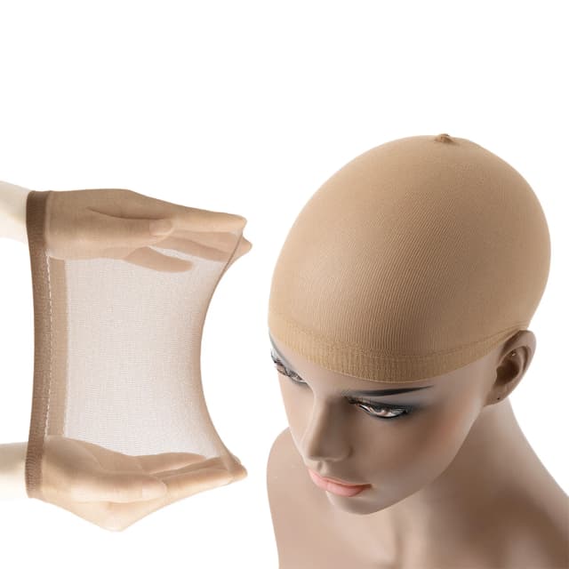 Gorros de peluca, redes para el cabello, redes para el cabello tejidas, 2, 10, 12, 20 unidades por paquete, gorros de peluca, gorros de malla elástica, gorros de media para hacer pelucas, tamaño libre