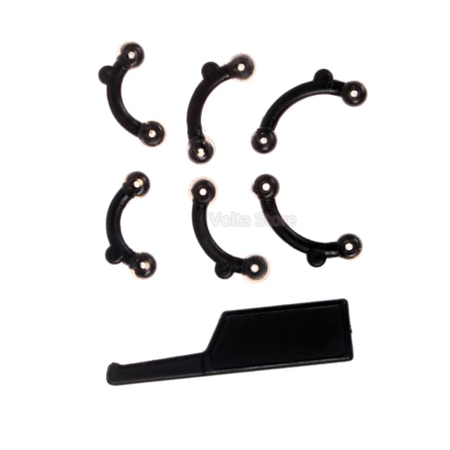 Clip Corrector de nariz para mujer y niña, herramienta de masaje, pinza moldeadora de elevación de nariz, puente moldeador, Alisador, 6 unids/set