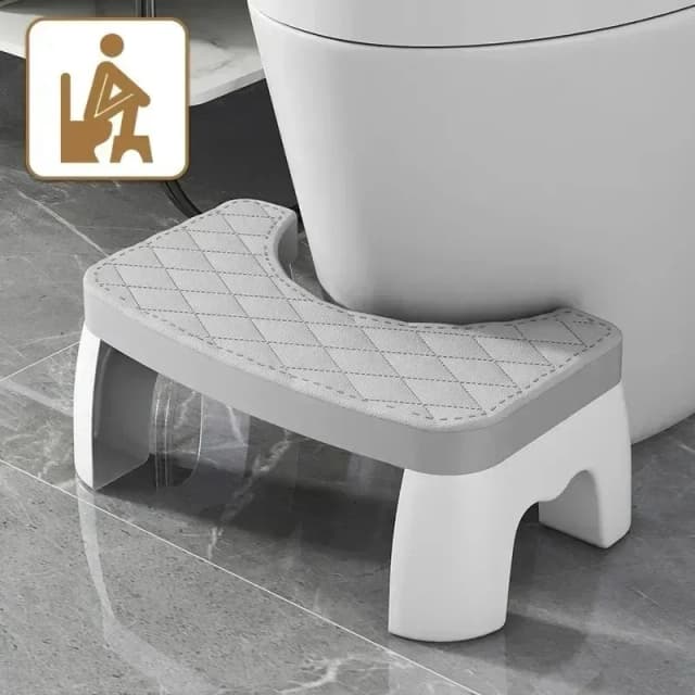 1 orinal en cuclillas impermeable, taburete para inodoro, taburete para pies, taburete para sentadillas para mujeres embarazadas, niños, adultos y personas mayores