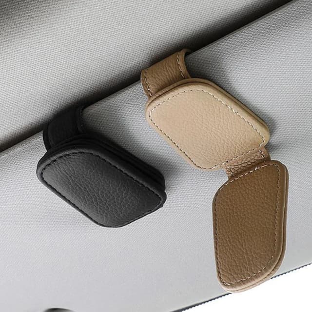 Clip Universal para gafas de sol de coche, tarjetero, soporte para billetes, estuche de bolígrafo, gafas, visera, accesorios para coche