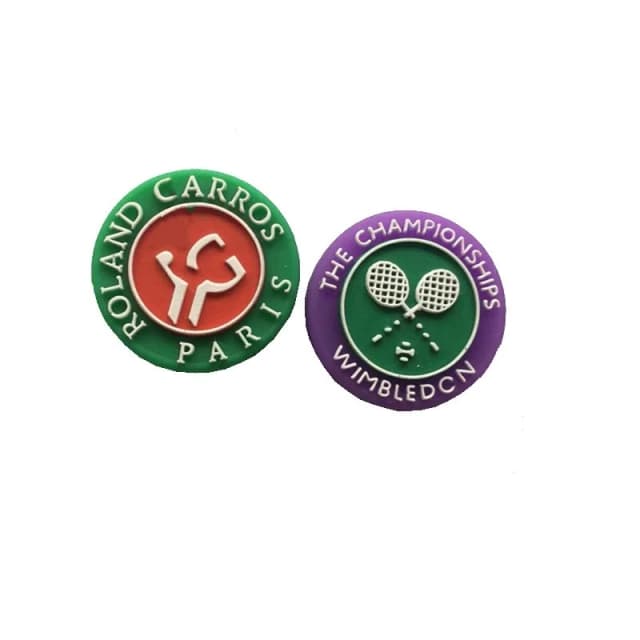 Amortiguador de raqueta de tenis, modelo conmemorativo, accesorios deportivos de silicona antivibración, Reduce las vibraciones, 5/2 Uds.