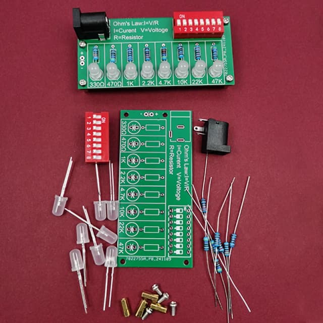 Kit de práctica de soldadura DIY: Aprenda la electrónica y mejora tus habilidades con placas de circuito fáciles de montar