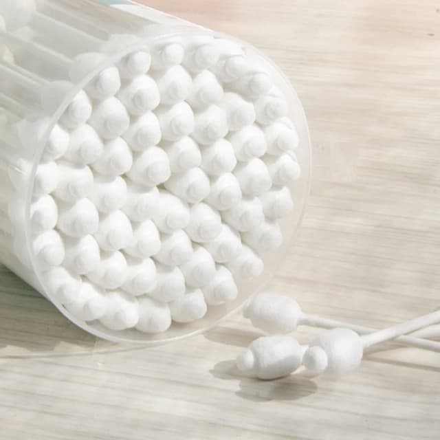 56/224 Uds hisopo de algodón Natural para bebé hisopos de hisopo Fioc con cabezal de seguridad forma de calabaza hisopo de algodón estable Bud Fioc hisopo de oreja