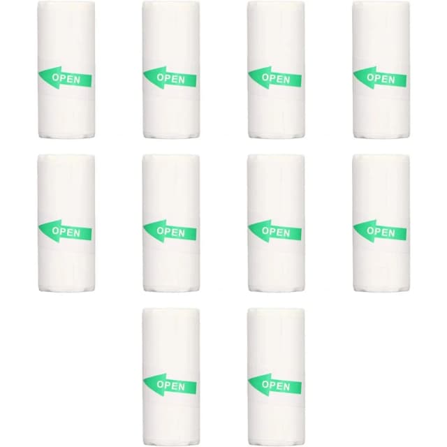 Mini papel de impresora para peripage, papel térmico autoadhesivo, papel adhesivo imprimible para impresora térmica de bolsillo, 10 Uds.