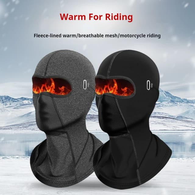 Pasamontañas de ciclismo conducción al aire libre casco de motocicleta cálido transpirable hielo bufanda a prueba de viento protección contra el frío máscara de esquí facial invierno