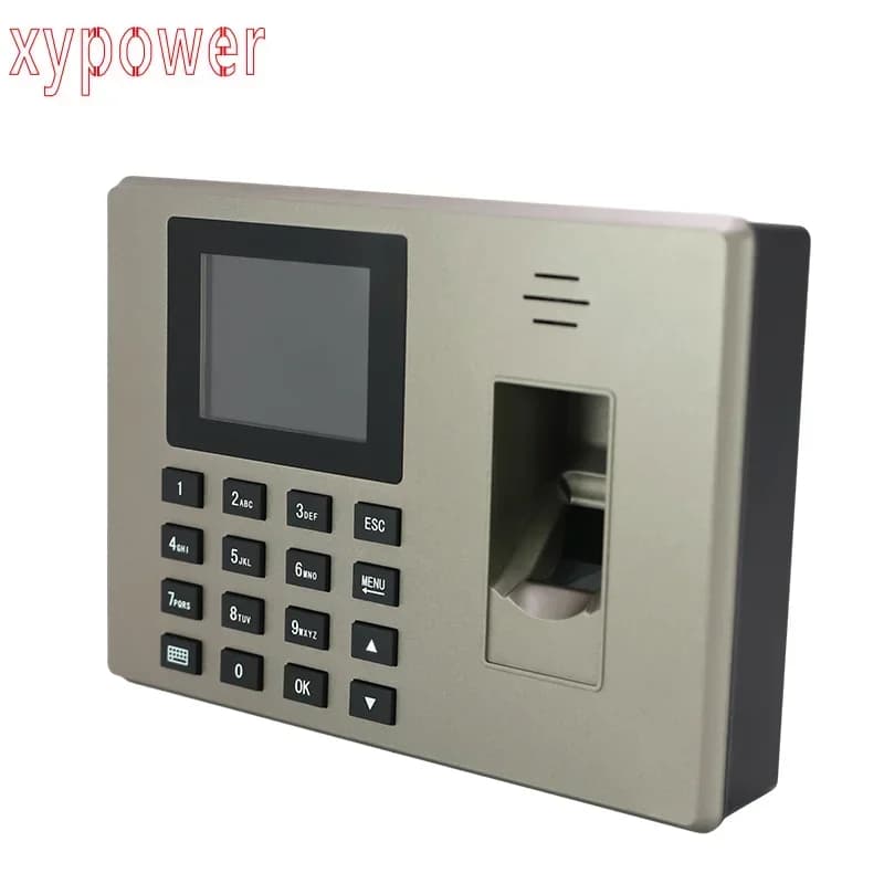 CN-perforadora de huellas dactilares biométrica, reloj de tiempo usb, sistema de asistencia a la Oficina, grabadora, temporizador, máquina de empleado, multilenguaje, oro