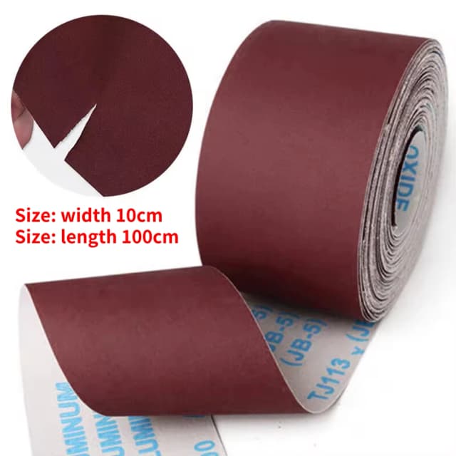 Rollo de papel de lija, tela de esmeril, hojas abrasivas de lijado, 80 120 180 240 600 800, hojas abrasivas de lijado de papel de arena