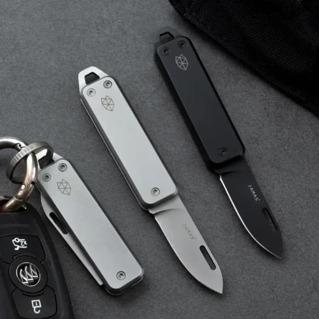 Plegable afilado al aire libre multifuncional de acero inoxidable mini cuchillo para el hogar llavero portátil cuchillo de fruta caja abierta portátil1