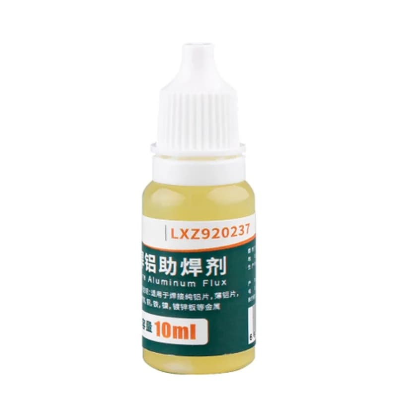 Nuevo Herramienta de soldadura segura con flujo líquido sin limpieza, aceite de soldadura rápido avanzado para aluminio puro/acero inoxidable/cobre, 10ml