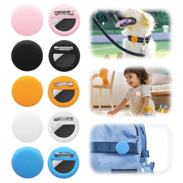Nuevo soporte de silicona para niños con pasadores de seguridad, funda de seguimiento GPS para niños y ancianos, ropa interior oculta, zapatos