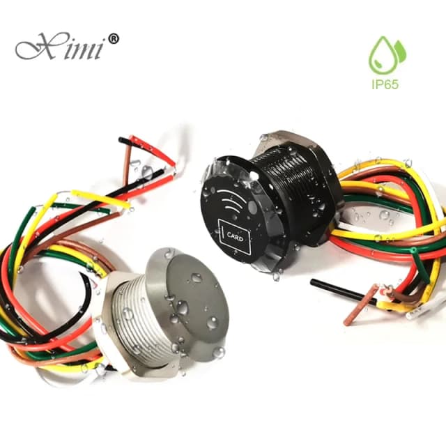 Mini lector de Control de acceso IP65 impermeable RFID 125Khz 13,56 Mhz escáner de tarjetas más pequeño WG26 /34 salida Wiegand Micro lector de tarjetas