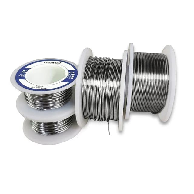 0,8mm 1,0mm 20g 50g 100g alambre de estaño para soldar núcleo de colofonia fundido rollo de alambre de soldadura sin flujo limpio 2,0%