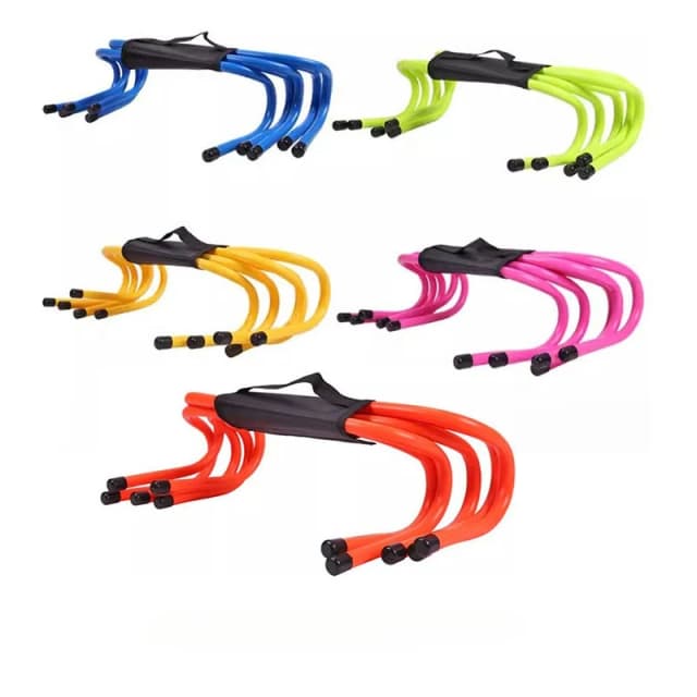 1 Uds., 15cm, obstáculo de fútbol, equipo de entrenamiento de agilidad de velocidad portátil, escalera de obstáculo, seguridad de fútbol, estante estable para ejercicios