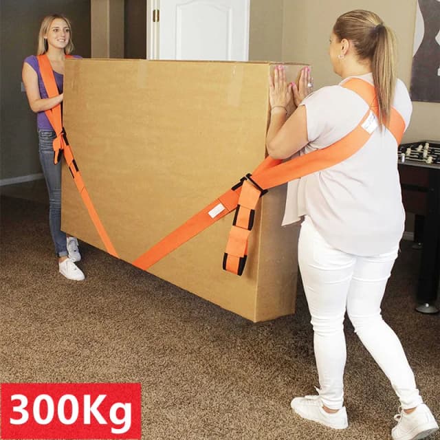 Correas de transporte móviles para muebles, hombro, antebrazo, cuerda de transporte, cinturón de transporte de muebles pesados, cuerdas, cordón de elevación, correa móvil