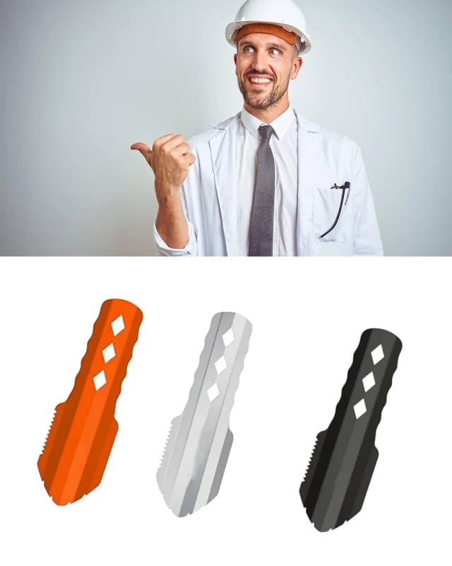 Paleta ultraligera para mochilero, pala, orinal pequeño, multiherramienta con mango más largo, diseño esencial para senderismo, acampada y supervivencia