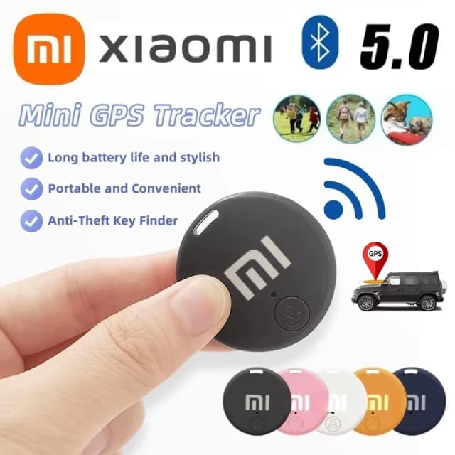 Xiaomi Mini rastreador GPS Bluetooth 5,0 dispositivo GPS antipérdida seguimiento de coche para IOS Android localizador inteligente accesorio 2025