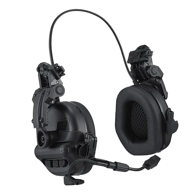 Orejeras de tiro militar, auriculares tácticos de caza, Protector auditivo electrónico, reducción activa de ruido, auriculares con captación de sonido