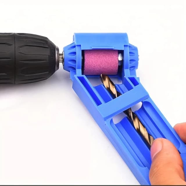 Afilador de brocas portátil con Muela, afilador de brocas para uñas, afilado y listo, rápido y fácil, 1 unidad