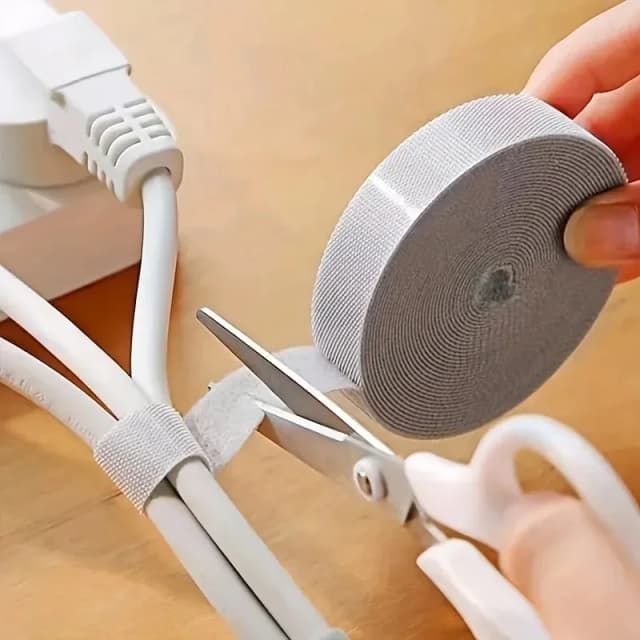 Organizador de cables de 1/5M, gestión de cables, cinta enrolladora de cables, auriculares, ratón, gestión de cables, Protector de bridas para iPhone, Xiaomi y Samsung