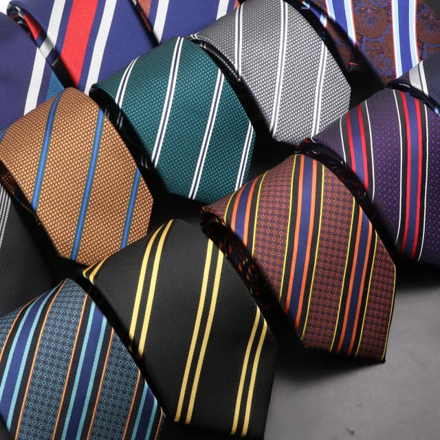 Corbata de nuevo diseño para hombre, corbatas a rayas marrones, corbatas de flores de Cachemira, envío directo de negocios para hombre, Collar de boda para novio, accesorios de regalo