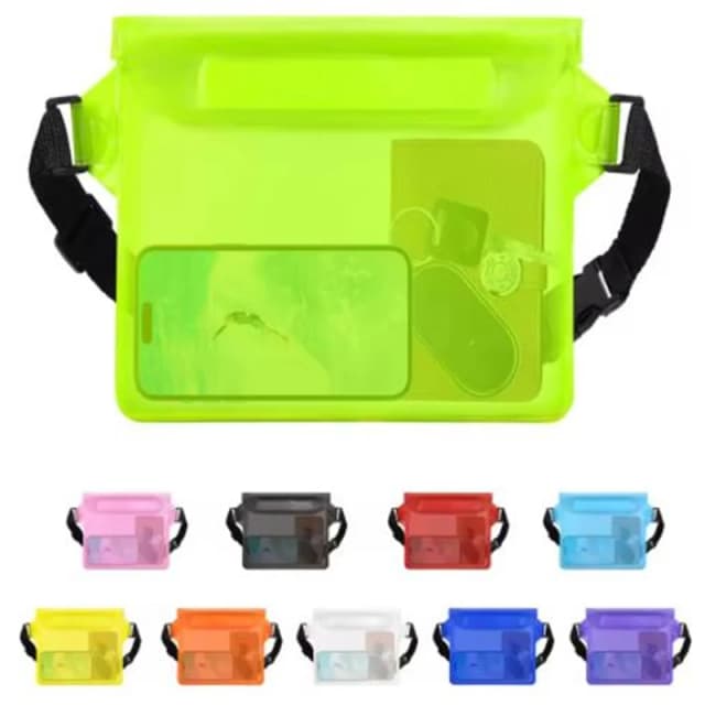 Bolsa de natación impermeable con sellado de deriva, riñonera para buceo, esquí, funda subacuática para teléfono, bolso de hombro seco para playa, barco, deporte