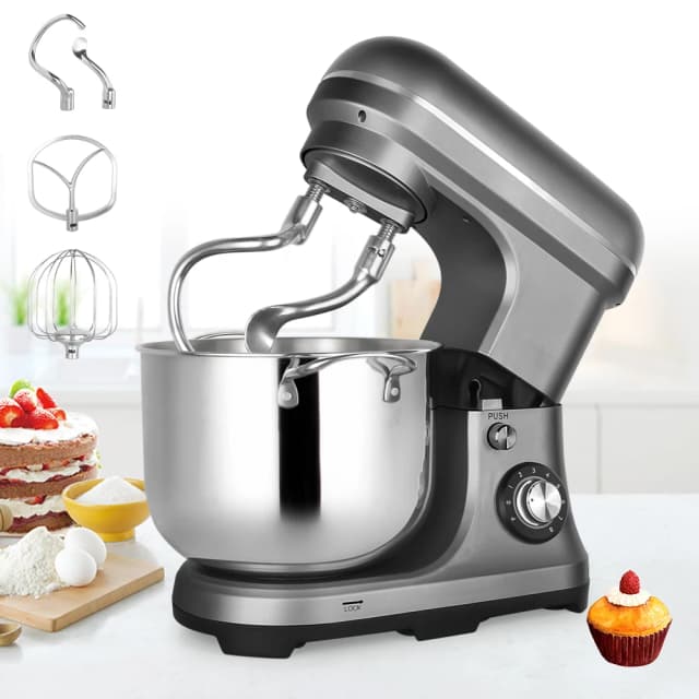 Batidora de pie para el hogar, alta capacidad de potencia, 2000W, 11L, batidora de masa para pan y pasteles, electrodoméstico de cocina eléctrico planetario, Mezclador de alimentos