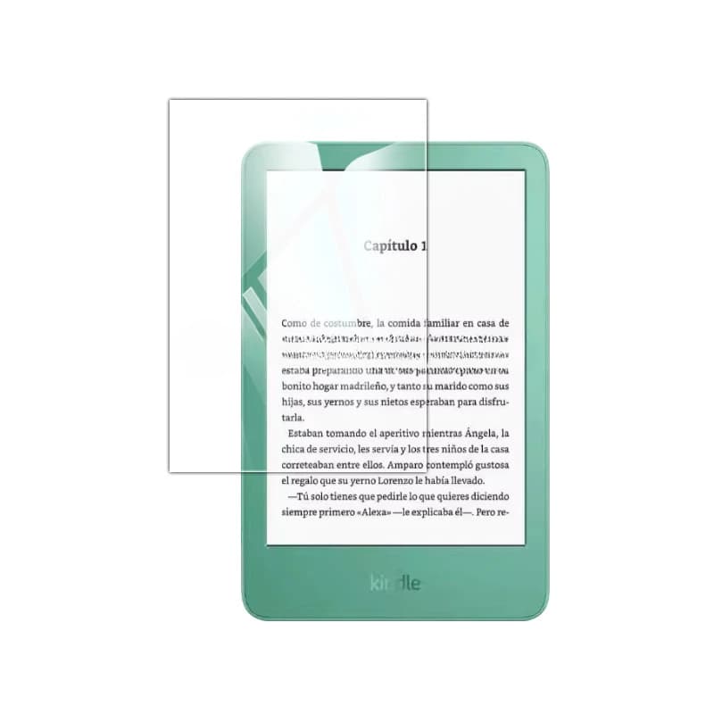 Para Amazon Kindle 2024 Protector de pantalla de vidrio templado para tableta HD de 6 pulgadas para AMAZON KINDLE AmazonKindle película protectora de cubierta completa