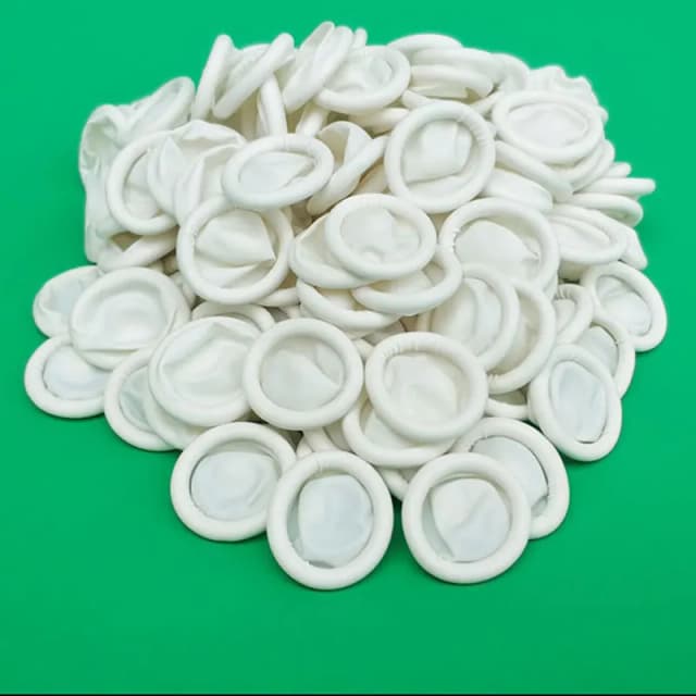 Guantes protectores de yemas de los dedos de látex electrónicos industriales sin polvo desechables estériles herramienta de reparación de relojes para relojero