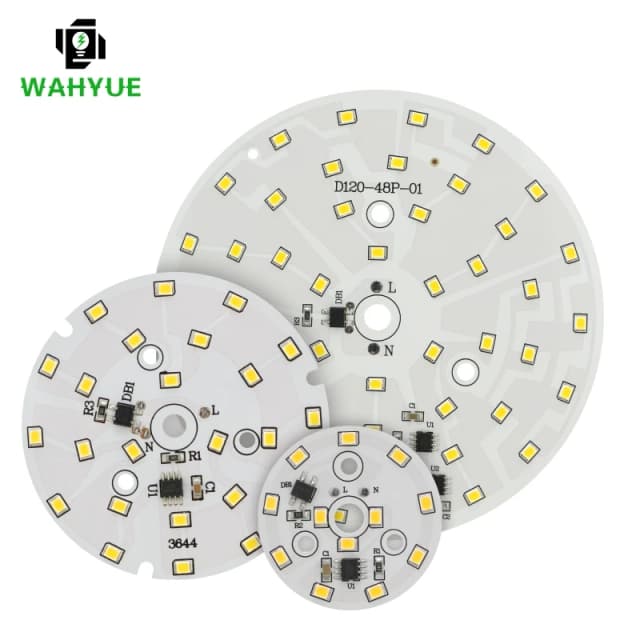 Chip de luz descendente LED 3W 5W 7W 9W 12W 15W 18W SMD 2835 cuentas de luz AC 220V DIY para luz descendente Led foco de iluminación blanco frío/cálido