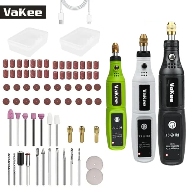 Mini taladro eléctrico, bolígrafo de grabado inalámbrico recargable por USB, herramientas Dremel, herramienta rotativa, taladro manual inalámbrico, Mini pulidor para mano