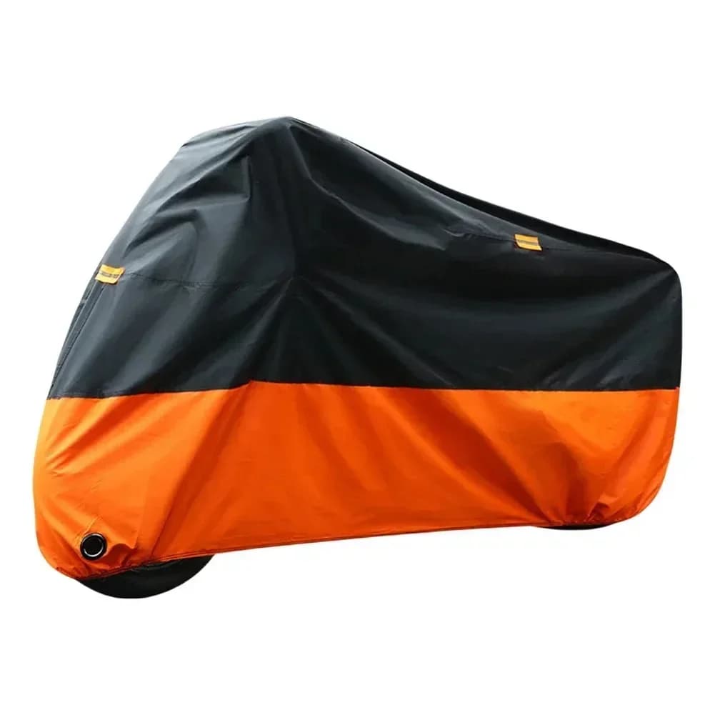 Motocicleta gruesa 190T impermeable Universal al aire libre Uv bicicleta eléctrica protección moto polvo lluvia sombrilla cubierta para toda la temporada