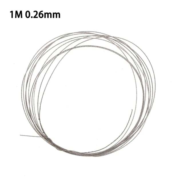Alambre de corte de diamante superfino, herramienta de bricolaje de 1m, hojas de sierra para copiar, Metal de Jade, mármol, granito, piedra, vidrio, madera, joyería, cortador de sierra de alambre
