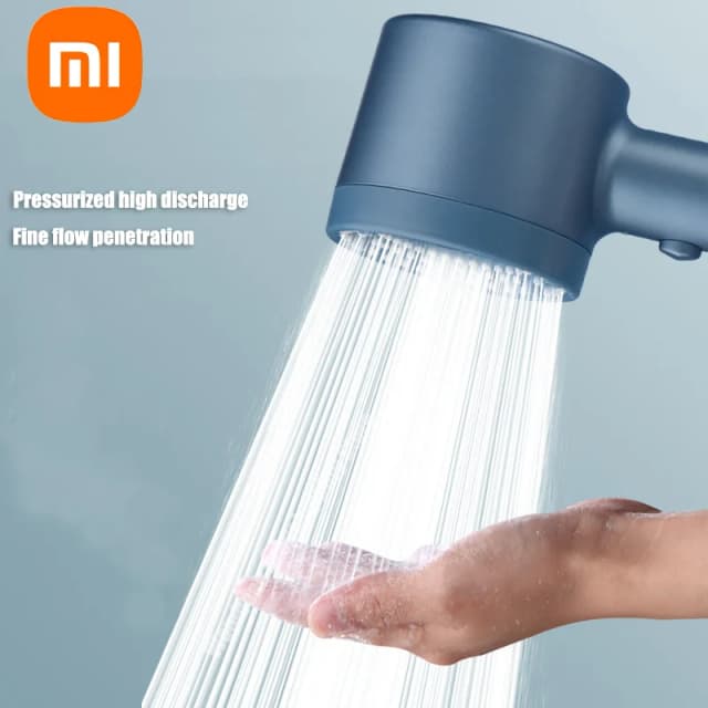 Xiaomi-Cabezal de ducha de 5 modos, cabezal de ducha de alta presión, filtro portátil, grifo de lluvia, baño, accesorios de baño para el hogar