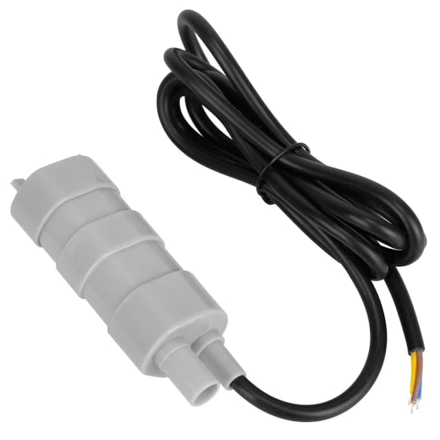 Bomba de agua sumergible de 1000L/H DC 12V bomba de agua de tres cables de alto flujo para autocaravana estanque acuario
