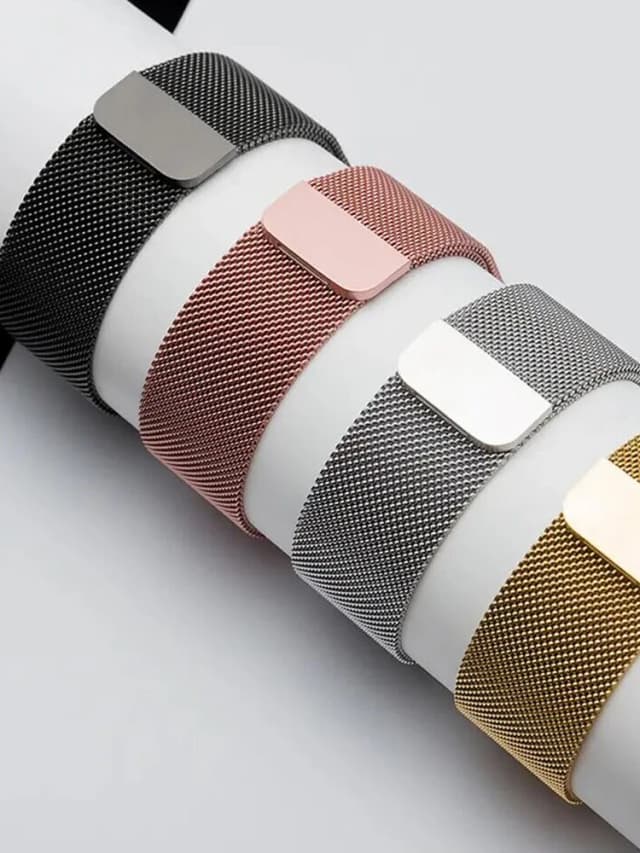 Correa de bucle milanés para Apple Watch Band 46mm 44mm 45mm 40mm 42mm 41mm 38mm 49mm pulsera iWatch Series 10 Ultra 2 9 8 SE 7 6 5