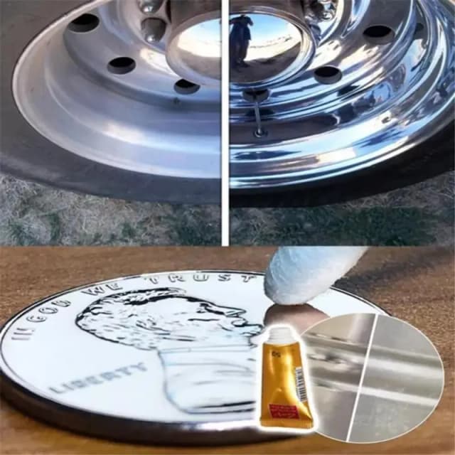 Cuchillo de crema de pulido de Metal Ultimate, máquina de pulido de cera, espejo de acero inoxidable, pasta de pulido de reloj de cerámica, removedor de óxido, 5g, 10g