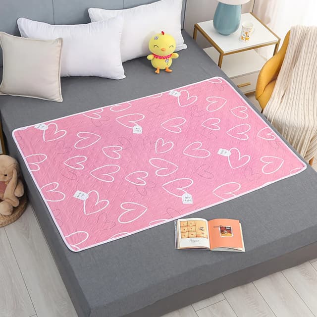 Cuidado de la cama esencial reutilizable, almohadilla impermeable y lavable, colchones cómodos mejorados, colchones de aplicación multiescenario