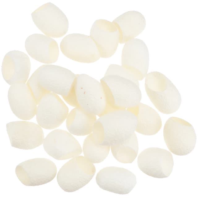 100 Uds. Depurador facial de gusano de seda bola de seda Natural paño exfoliante herramienta de cuidado de limpieza corporal
