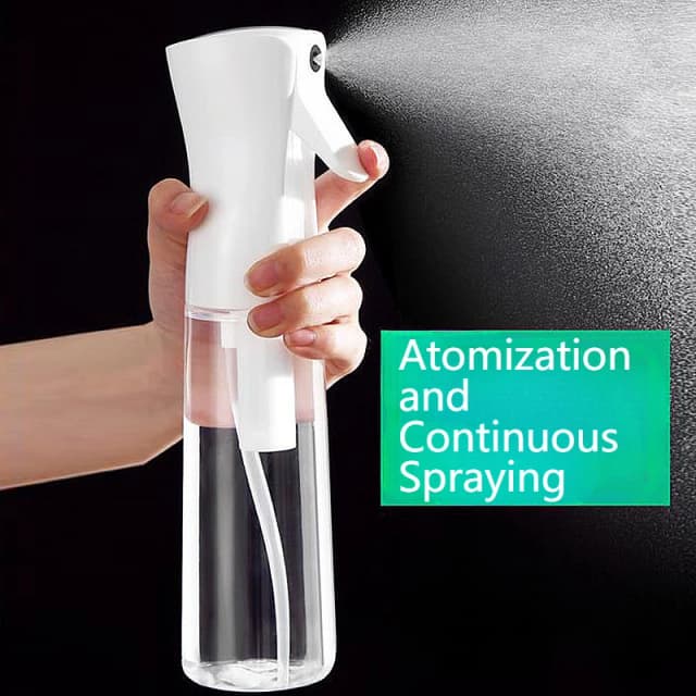 Botella pulverizadora continua de alta presión para el cuidado del cabello, botella pulverizadora de reposición de agua para maquillaje, botella separada, botella pulverizadora de niebla